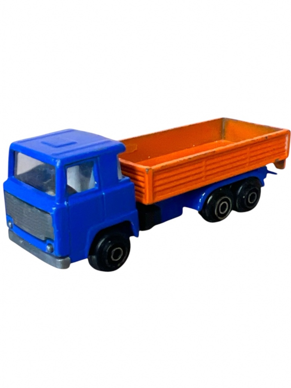 Vintage Playart Scania Freight Truck Blue & Orange Collectable Diecast Toy #7187